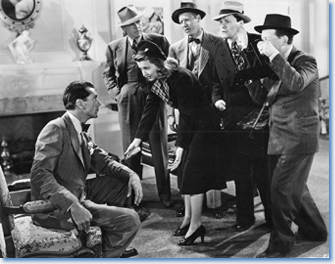 Gary Cooper and Barbara Stanwyck in Frank Capra's Meet John Doe (1941); photo c. Warner Bros, courtesy Photofest.