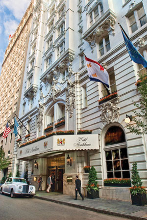 The historic Hotel Monteleone, which has been family owned and operated for 125+ years and is located in the heart of the French Quarter on famed Royal Street, will also be offered as a housing site for attendees of the 127th Annual Meeting. Photo courtesy Hotel Monteleone.