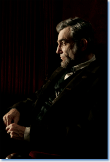 Lincoln (2012), directed by Steven Spielberg, starring Daniel Day-Lewis; image courtesy Touchstone Pictures / Photofest.