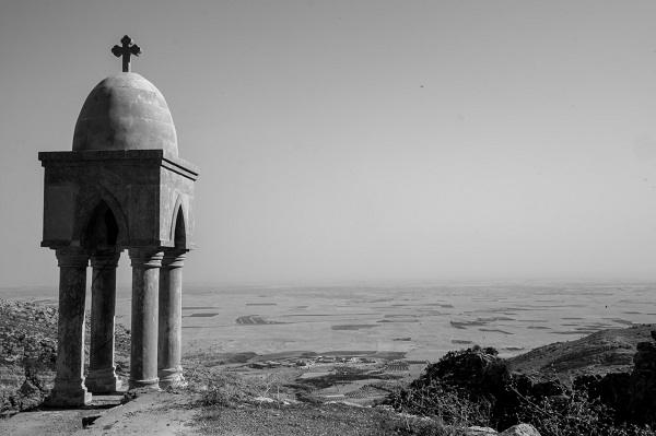 Looking over the IS-controlled Nineveh Plains from Saint Hormizd Monastery, June 2016. Daniel Joseph Tower