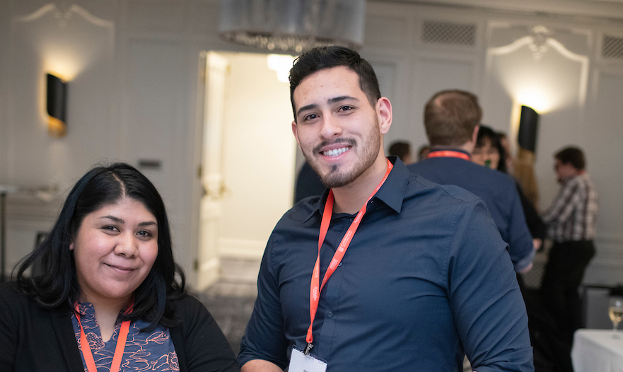 Attendees at the 2019 Career Diversity Reception in Chicago.