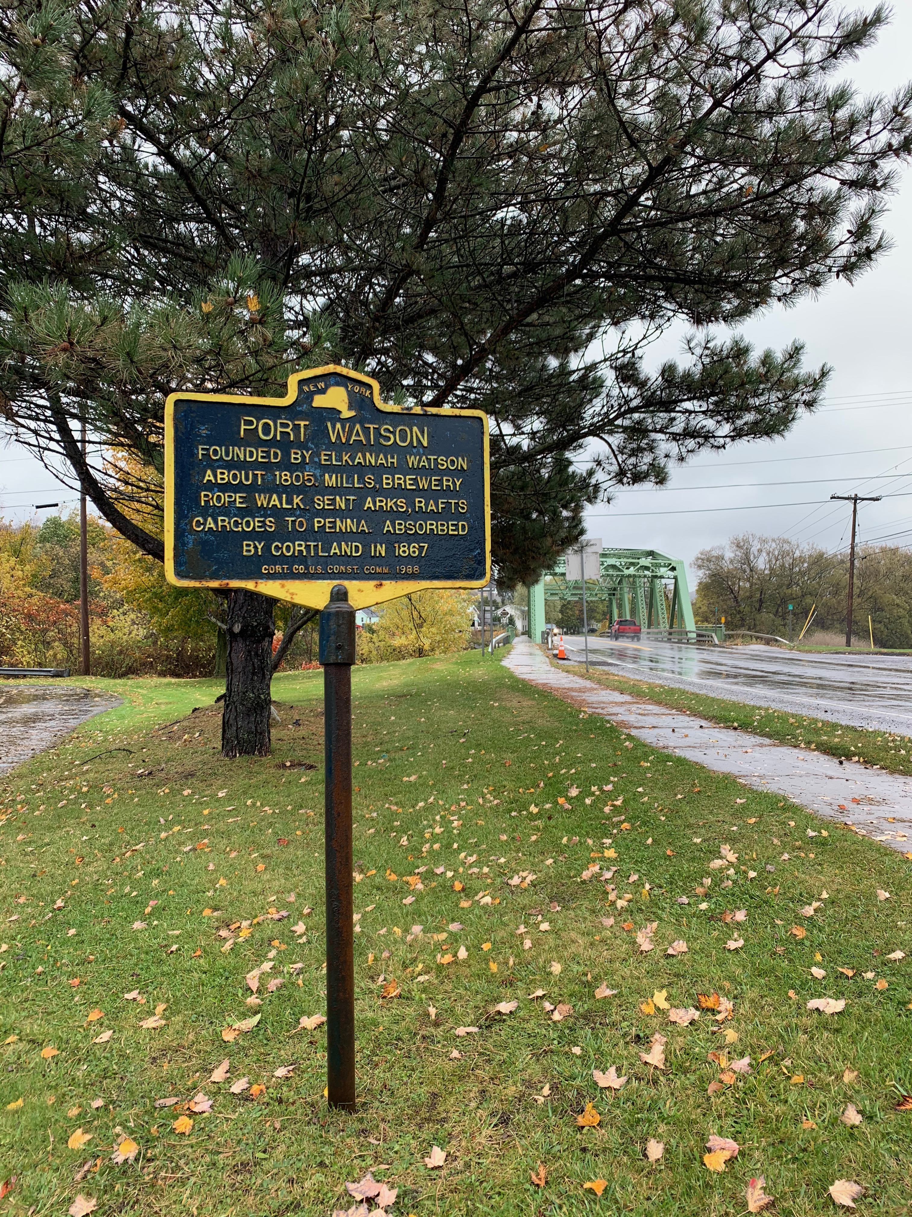 Students at SUNY Cortland worked with the Cortland County Historical Society and Experience Cortland, the county’s tourism bureau, to locate and map 50 roadside markers onto the digital history platform Clio.