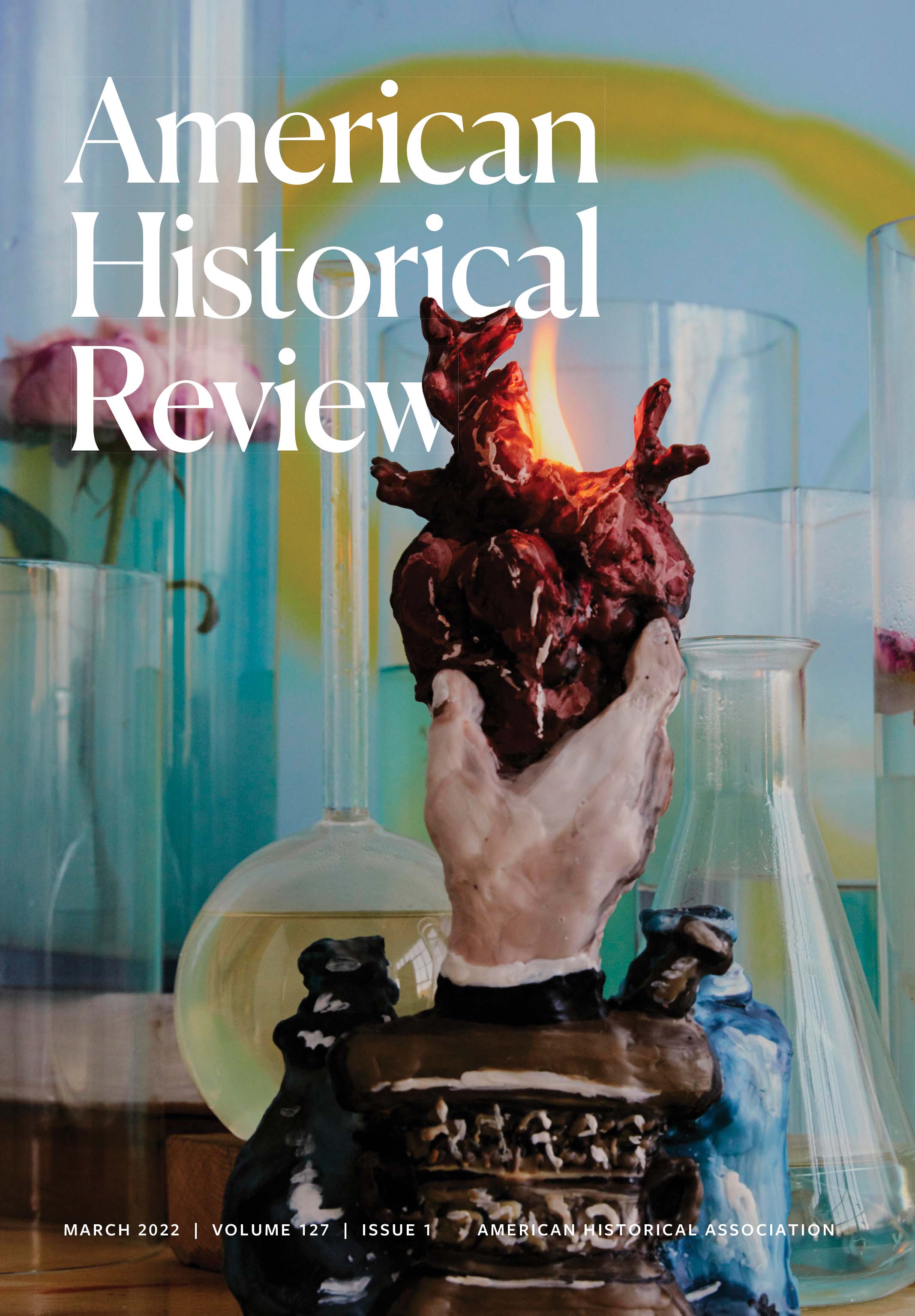 Cover of the March 2022 issue of the American Historical Review