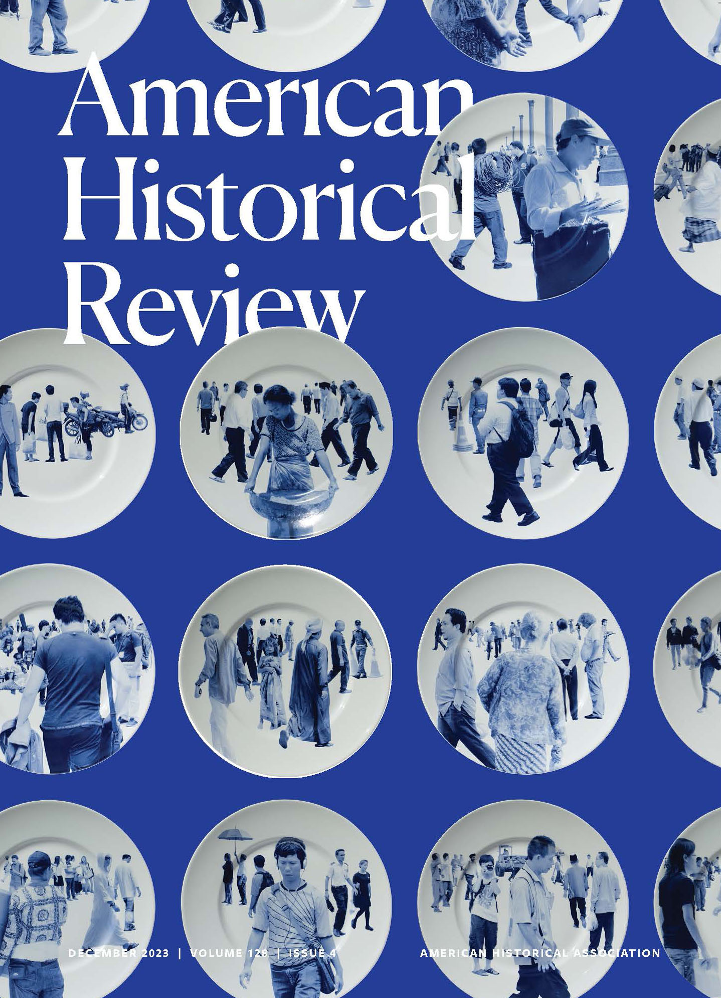 Cover of the December 2023 issue of the American Historical Review