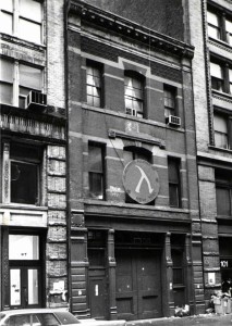 With a lambda announcing its presence, the liberationist Gay Activists Alliance held meetings and dances at this firehouse in Manhattan’s SoHo neighborhood in the 1970s. Photo: New York City Landmarks Preservation Commission.