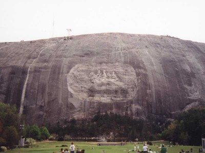 Stone Mountain, Goergia. Wikimedia Commons.