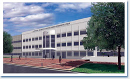 An artist's rendition of the National Archives' new National Personnel Records Center (NPRC) building. Image courtesy NPRC.