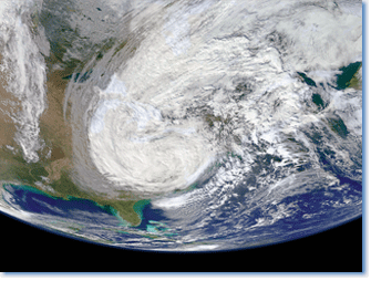 Hurricane Sandy on 1 November 2012, one day after landfall. Photo courtesy of NASA.