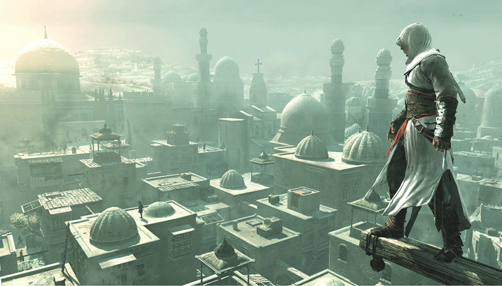 Ubisoft.<p> Crusader-era Jerusalem, as seen in Assassin’s Creed.