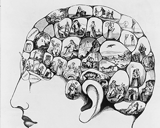 Library of Congress Prints and Photographs Division. http://www.loc.gov/pictures/item/90713998/ The Symbolical head, illustrating all the phrenological developments of the human head, c1842.