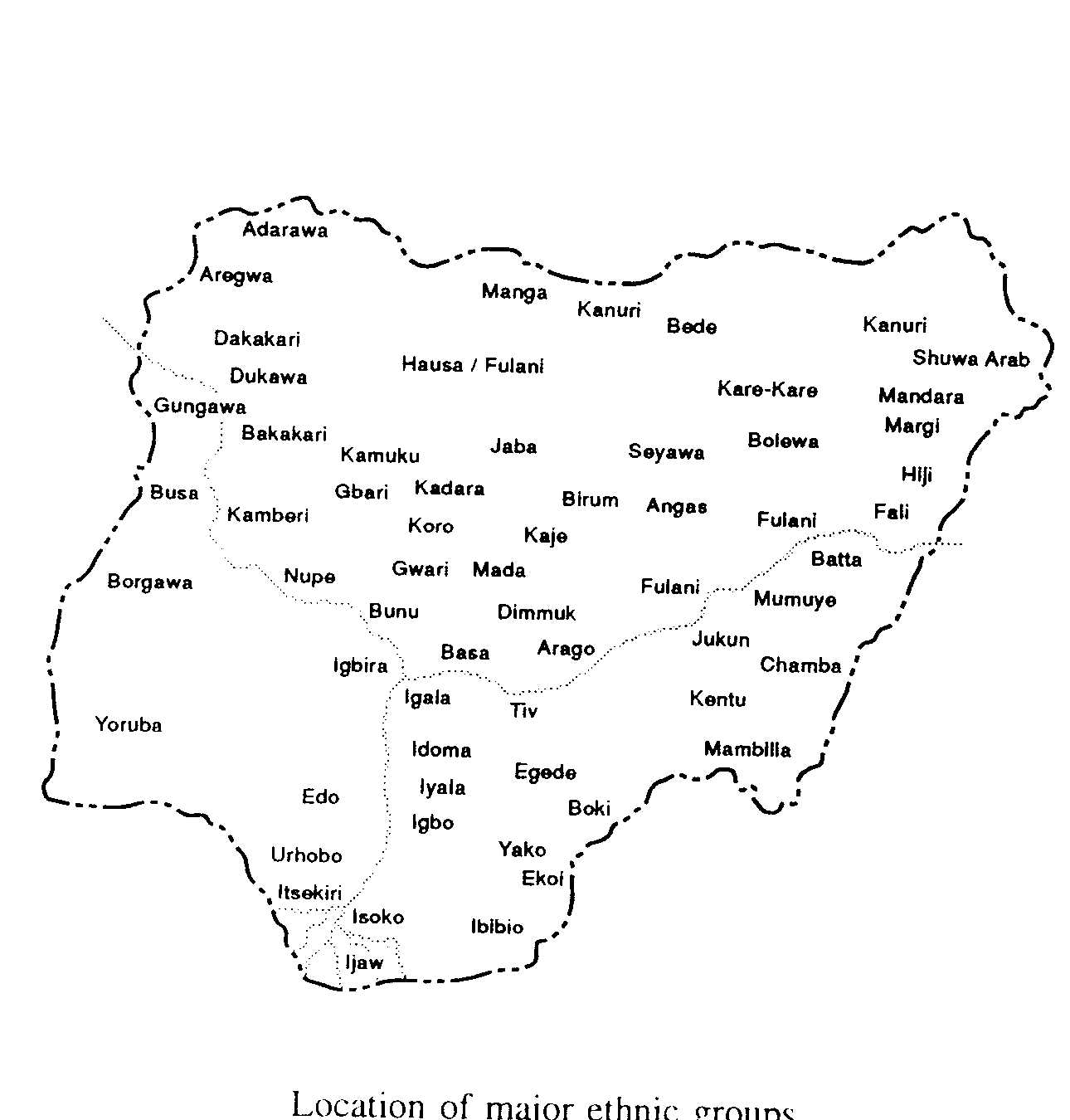 Nigeria Ethnic Groups