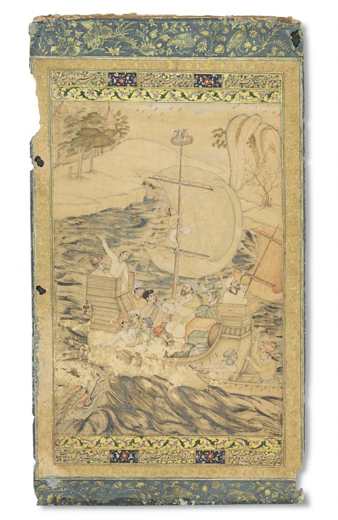 A European Merchant Ship with Indian Charm: A Mughal Miniature on Auction at Christie’s