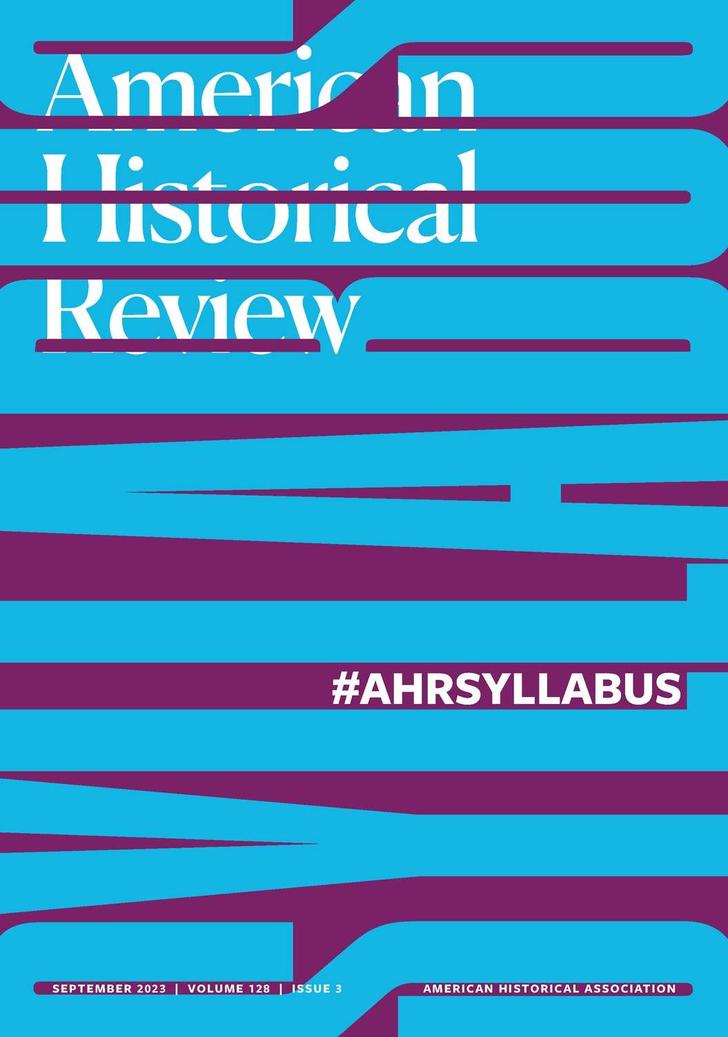 September 2023 cover of the American Historical Review