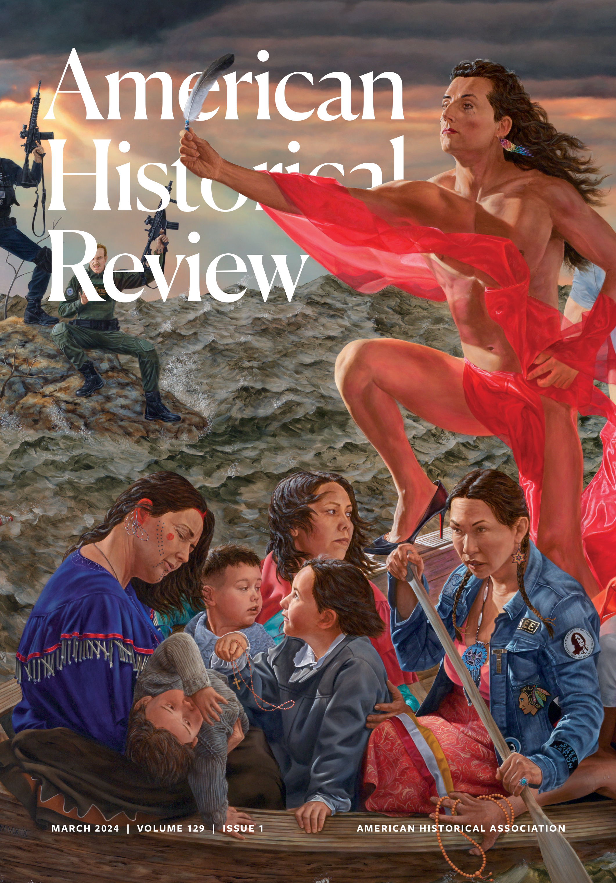 March 2024 cover of the American Historical Review