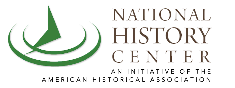 The National History Center logo, which reads National History, an initiative of the American Historical Association