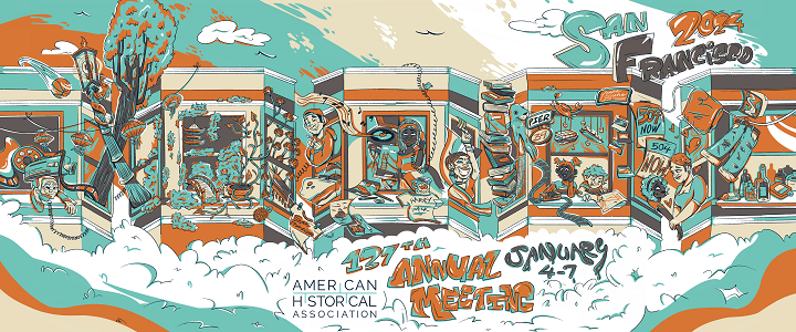 The 137th Annual Meeting logo featuring buildings in San Francisco, CA