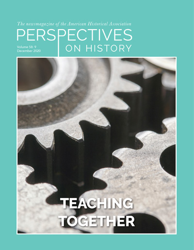 December 2020 Perspectives on History Issue Cover