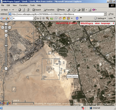Great Sphinx on Wikimapia
