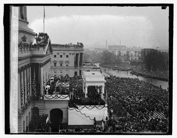 Hoover Inauguration, 1929, Image courtesy of National Photo Company Collection (Library of Congress)