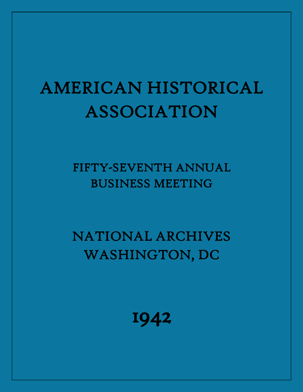 AM_1942_Program Cover
