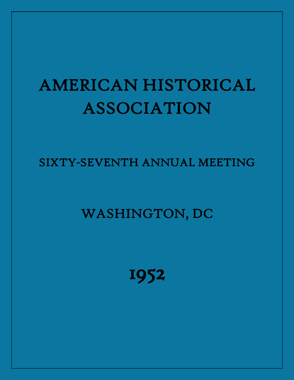 AM_1952_Program_Cover