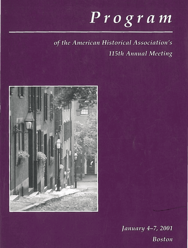 AM_2001_Program_Cover
