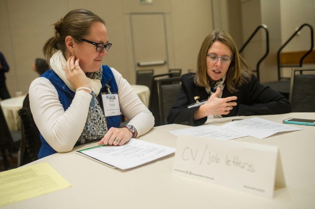 The Job Workshop for Historians at the 2017 offered practical advise on translating skills developed during graduate education for a diverse range of careers. Marc Monaghan