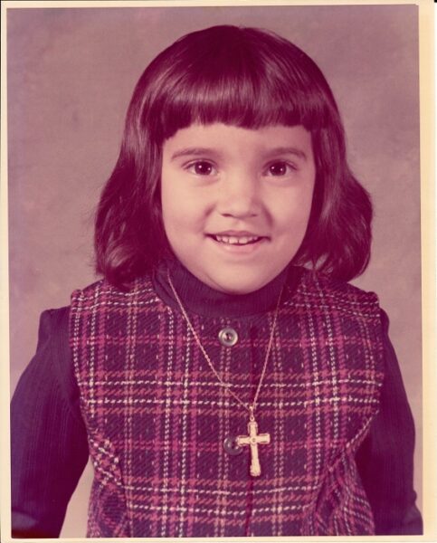 The future historian in first grade. <em>Courtesy Lillian Guerra.</em>