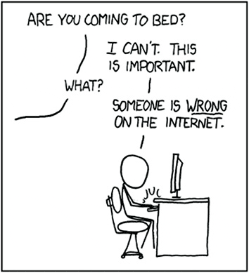 CC-BY-NC 2.5. “Duty Calls” by Randall Munroe, xkcd.