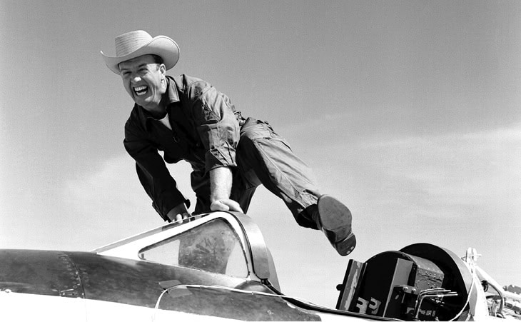 Cowboy Joe in his steed