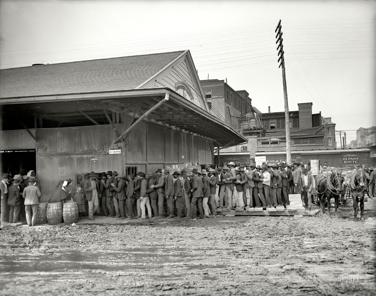 payday on the levee_1906