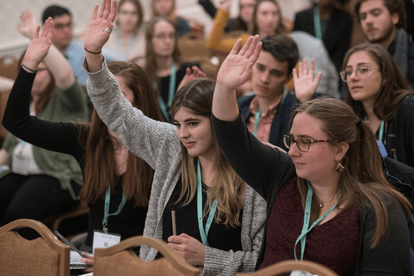 Attendees at the Undergraduate Orientation to the Annual Meeting at AHA18