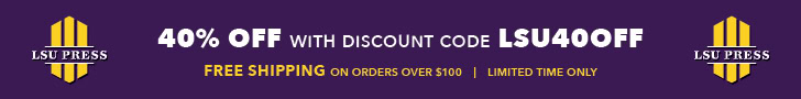 Louisiana State University Press AHA26 banner ad