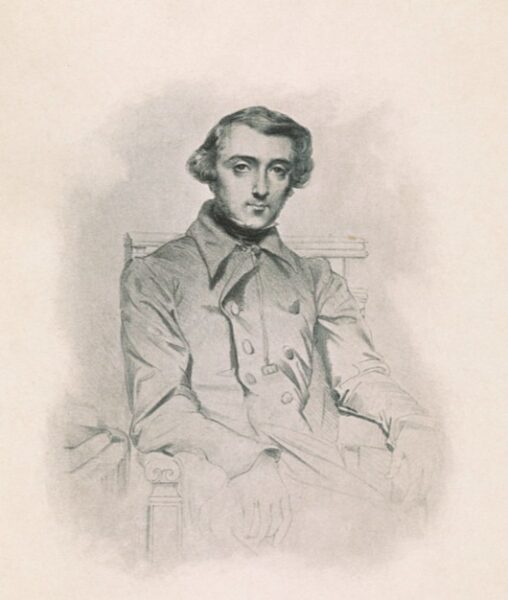 Sketch of Alexis de Tocqueville