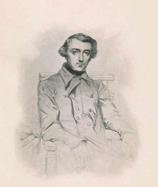 Sketch of Alexis de Tocqueville