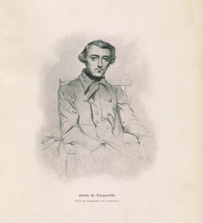 Sketch of Alexis de Tocqueville